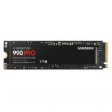 Samsung 990 PRO MZ-V9P1T0BW - SSD - verschlüsselt - 1 TB - intern - M.2 2280 - PCIe 4.0 x4 (NVMe) - Puffer: 1 GB - 256-Bit-AES - TCG Opal Encryption