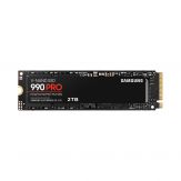 Samsung 990 PRO MZ-V9P2T0BW - SSD - verschlüsselt - 2 TB - intern - M.2 2280 - PCIe 4.0 x4 (NVMe) - 256-Bit-AES - TCG Opal Encryption 2.0