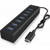 RaidSonic ICY BOX IB-HUB1700-C3 - 7-Port - 7x SuperSpeed USB 3.0