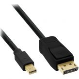 InLine DisplayPort-Kabel - Mini DisplayPort (M) bis DisplayPort (M) - 1.5 m - Schwarz