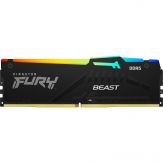 Kingston FURY Beast RGB - DDR5 - 16 GB DIMM 288-PIN - 5200 MHz / PC5-41600 - CL36 - 1.25 V - ungepuffert - on-die ECC