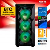 ACom BTO Ultra Gamer i7-4070 Ti Super - Win 11 Pro - Intel Core i7-12700KF - 32 GB DDR4 RGB RAM - 2 TB SSD NVMe - RTX 4070 Ti Super - 750 Watt - WL, B