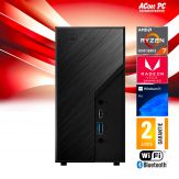 ACom Business Micro PC R7 - Win 11 Pro - AMD Ryzen 7 5700G - 20 GB RAM - 256 GB + 1 TB SSD M.2 NVMe - AMD iGPU - WLAN,BT