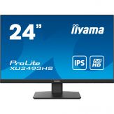 Iiyama ProLite XU2493HS-B5 - LED-Monitor - 60.5 cm (23.8") Full HD @ 75 Hz - IPS - 250 cd/m² - 4 ms - HDMI - DisplayPort - Lautsprecher
