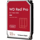 WD Red Pro WD221KFGX - 24/7 Dauerbetrieb Enterprise Festplatte - 22 TB - intern - 3.5" (8.9 cm) - SATA 6Gb/s - 7200 rpm - Puffer: 512 MB