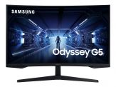 Samsung Odyssey G5 C27G55TQBU - G55T Series - LED-Monitor - gebogen - 68 cm (27") - WQHD @ 144 Hz - VA - 300 cd/m² - 2500:1 - HDR10 - 1 ms - HDMI - DP