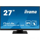 Iiyama ProLite T2754MSC-B1AG - LED-Monitor - 68.6 cm (27") Full HD @ 60 Hz - Touchscreen - IPS - 300 cd/m² - 4 ms - HDMI - VGA - Lautsprecher