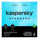 Kaspersky Standard - Abonnement-Lizenz (1 Jahr) - 3 Geräte - ESD - Win - Mac - Android - iOS - Deutsch
