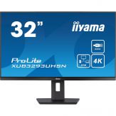 iiyama ProLite XUB3293UHSN-B5 LED-Monitor - Pivot - 81.3 cm (32") 4K - IPS - 350 cd/m² - 4 ms - HDMI, DP, USB-C, RJ45(LAN) - Lautsprecher - USB3.0-Hub