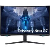 Samsung Odyssey Neo G7 G75NB - QLED-Monitor - Gaming - gebogen - 80 cm (32") 4K @ 165 Hz - VA - 350 cd/m² - HDR2000 - 1 ms - 2x HDMI, DisplayPort