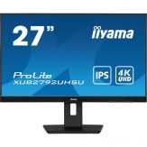 Iiyama ProLite XUB2792UHSU-B5 - LED-Monitor - 68.6 cm (27") - 4K - IPS - 350 cd/m² - 1000:1 - 4 ms - HDMI - DisplayPort - USB-C - Lautspr. - Schwarz