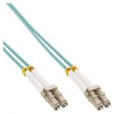 InLine Patch-Kabel - LC Multi-Mode (M) zu LC Multi-Mode (M) - 50/125µm, OM3 - 2m