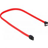 Sharkoon SATA-Kabel - Serial ATA 150/300/600 - SATA (W) - 60 cm - 90____deg; Stecker - eingerastet - Rot