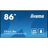 Iiyama LH8654UHS-B1AG - 217.4cm (86") - 3840 x 2160 4K UHD - IPS - 3x HDMI, DVI, DisplayPort, 2x USB 2.0 - LAN - 24/7
