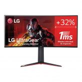 LG UltraGear 34GN850P-B - LED-Monitor - Gaming - gebogen - 86.72 cm (34") - UWQHD 3440x1440 - 1ms - IPS - 160Hz - HDR10 - NVIDIA G-SYNC - 2x HDMI, DP