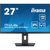 iiyama ProLite XUB2793HSU-B6 - LED-Monitor - 68.6cm (27") Full HD - 100 Hz - IPS - 1ms - PIVOT - HDMI - DisplayPort - Lautsprecher - USB-Hub