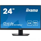 Iiyama ProLite XU2494HSU-B2 - LED-Monitor - 61 cm (24") Full HD @ 75 Hz - VA - 250 cd/m² - 4 ms - HDMI - DisplayPort - Lautsprecher - USB 3.0-Hub