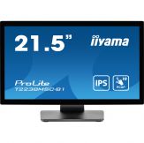 Iiyama ProLite T2238MSC-B1 - LED-Monitor - 54.5 cm (21.5") - Touchscreen -  Full HD - IPS - 600 cd/m² - 1000:1 - 5 ms - HDMI - DP - Lautsprecher