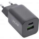InLine Power Delivery + Quick Charge USB Netzteil - 33W Ladegerät - USB-A + USB-C