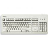 Cherry Classic Line G80-3000 - Tastatur - PS/2, USB - Englisch - US - Hellgrau