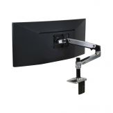 Ergotron LX Desk Mount LCD Arm - Befestigungskit ( Gelenkarm, Spannbefestigung für Tisch, Tischplattenbohrung, Verlängerte Halterung ) bis zu 61cm/24"