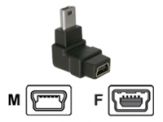DeLOCK - USB-Adapter - Mini-USB, Typ B (M) - Mini-USB, Typ B (W)