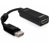 Delock Adapter Displayport male > HDMI female - Videoanschluß - DisplayPort / HDMI - DisplayPort (M) bis HDMI (W) - 12.5 cm