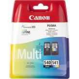 Canon PG-540 / CL-541 Multipack - Druckerpatrone - 1 x Schwarz + 1 x Farbe (Cyan, Magenta, Gelb) - Bis zu 180 Seiten