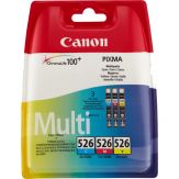 Canon CLI-526 Multipack - 3er-Pack - Gelb, Cyan, Magenta - Original - Tintenbehälter