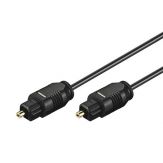 Digitales Audio-Kabel (optisch) - TOSLINK (M) - TOSLINK (M) - Schwarz - 10 m