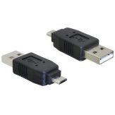 DeLock USB-Adapter - USB Typ A, 4-polig (M) - 5-polig Micro-USB Typ B (M)