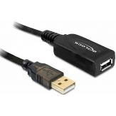 DeLOCK USB Cable - USB-Verlängerungskabel - USB (M) bis USB (W) - 15 m - aktiv
