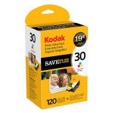 Kodak Photo Value Pack 30 Series - Druckpatrone / Papiersatz - 1 x Farbe (Cyan, Magenta, Gelb) für ESP C315