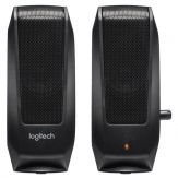 Logitech S120 - Lautsprecher - für PC - Klinke - 2.0-Kanal - schwarz - 2,3 Watt (Gesamt)