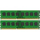 Kingston ValueRAM - Memory - 16 GB : 2 x 8 GB - DIMM 240-PIN - DDR3 - 1600 MHz / PC3-12800 - CL11 - 1.5 V - ungepuffert - nicht-ECC