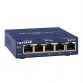 NetGear ProSafe GS105GE - Desktop Switch - 5 x 10/100/1000 - unmanaged - robustes Metallgehäuse