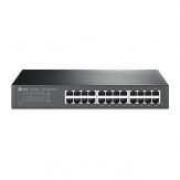 TP-LINK TL-SG1024D - Rackmount Switch - 24 x 10/100/1000 - unmanaged