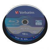 Verbatim - 10 x BD-R DL - 50 GB 6x - Spindel