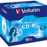 Verbatim Live It! - 10 x CD-R ( 80 Min ) 16x - Jewel Case (Schachtel)