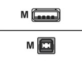 USB1.1/2.0 - Verbindungskabel - st.A <-> st.B - 3m
