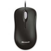 Microsoft Basic Optical Mouse for Business - Maus - optisch - 3 Tasten - verkabelt - PS/2, USB - Schwarz
