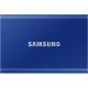 Samsung T7 MU-PC2T0H - 2 TB SSD - extern (tragbar) USB 3.2 Gen 2 (USB-C Steckverbinder) - 256-Bit-AES - Indigo-Blau